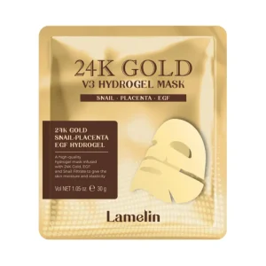 LAMELIN Hydrożelowa Maska 24K Złoto V3