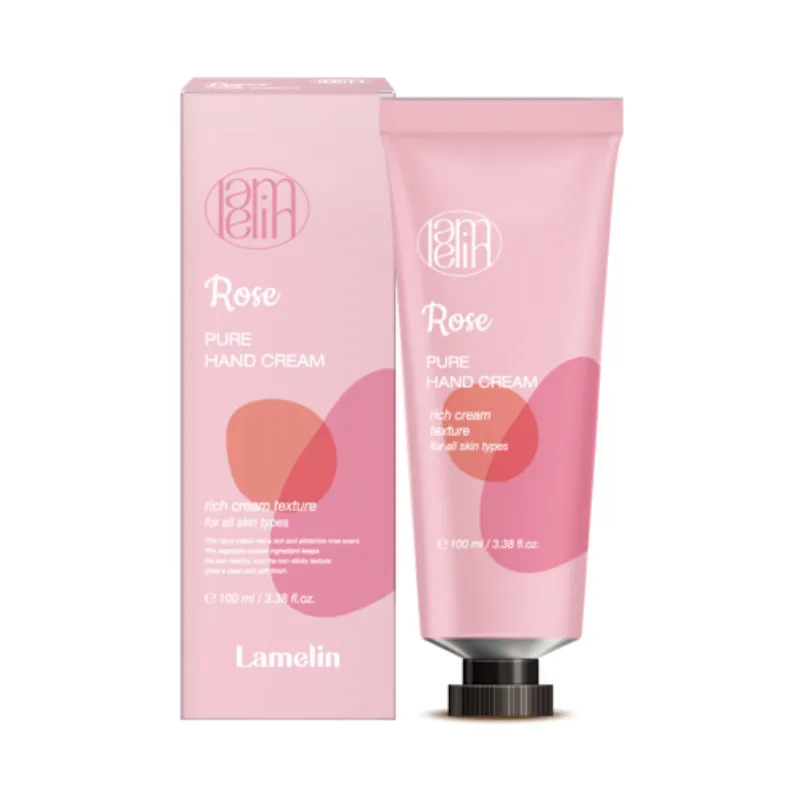 LAMELIN Pure Krem Do Rąk z Różą